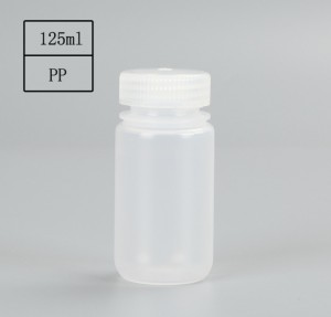 125ml Plastic Reagent kwalabe