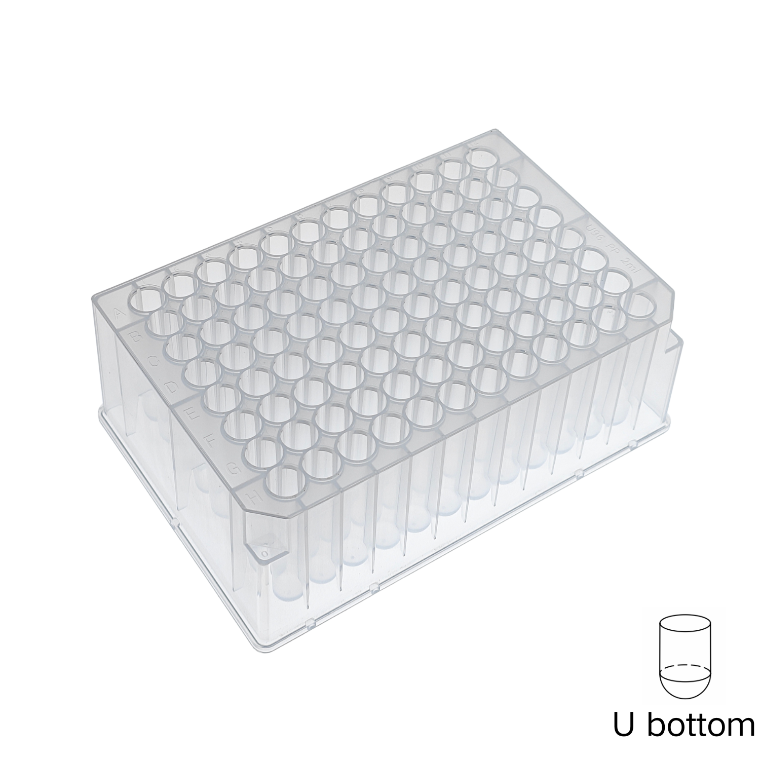 Factory wholesale 96 Well V-Bottom Culture Plate - 2.0mL 96 round well plate – ACE