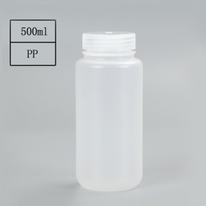 500ml plastik reagent şüşələri