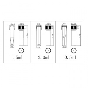 Vidalı Kapaklı 2.0ml Kriyovyal Tüp