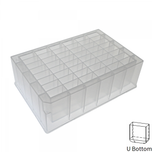 5mL 48 Square Deep Well Plate U Bottom