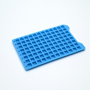 Blue PTFE Sealing Mat for 96 Square Well MicroPlate