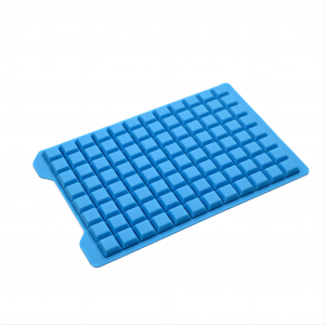 96 Square Well MicroPlate အတွက် အပြာရောင် PTFE တံဆိပ်ခတ်ဖျာ