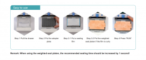 Semi Automated Well Plate Sealer